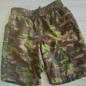 Kids Camouflage Swim Shorts